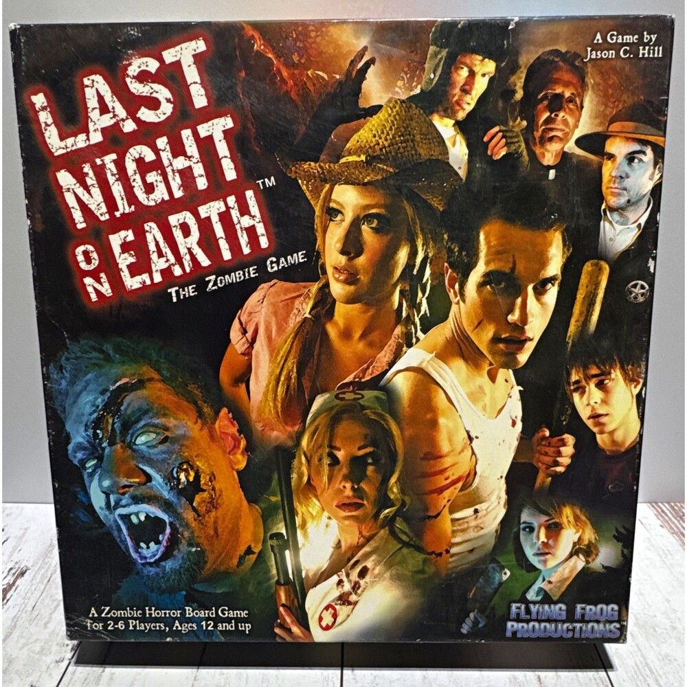 Flying Frog Last Night on Earth: The Zombie Game Board Game CD 2P+ Ages 12+ 2007